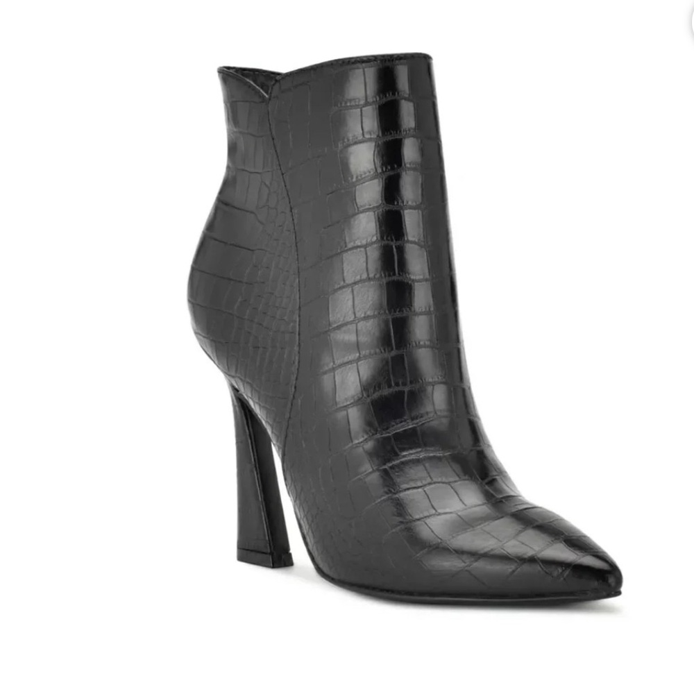 Nine West Torrie Snakeskin Bootie